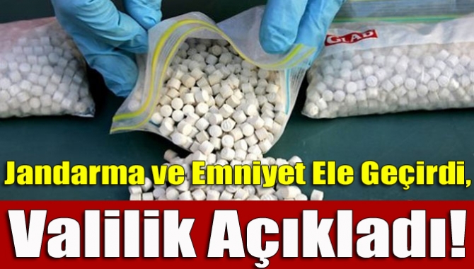Kocaeli Valiliği’nden yapılan açıklamada 15 kg 887 gr esrar, 3.5