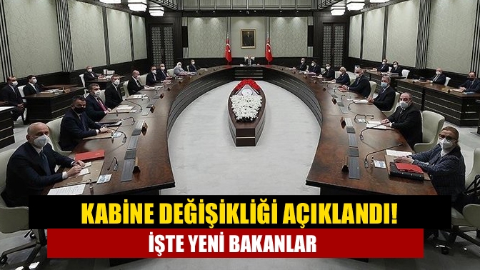Cumhurbaşkanı Erdoğan'ın bazı bakanlıklara yaptığı atamalara ilişkin kararlar Resmi Gazete'de