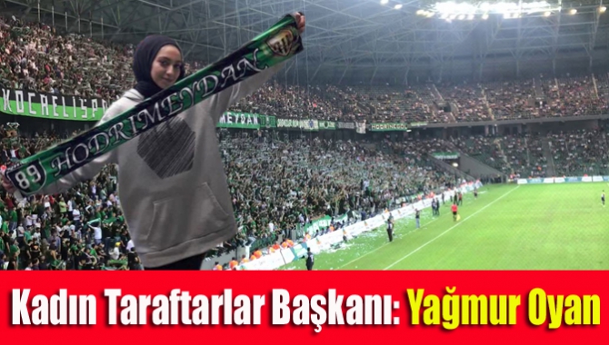 Kandıra Hodri Meydan Derneği Kadın Taraftarlar Başkanlığına Yağmur Oyan seçildi.