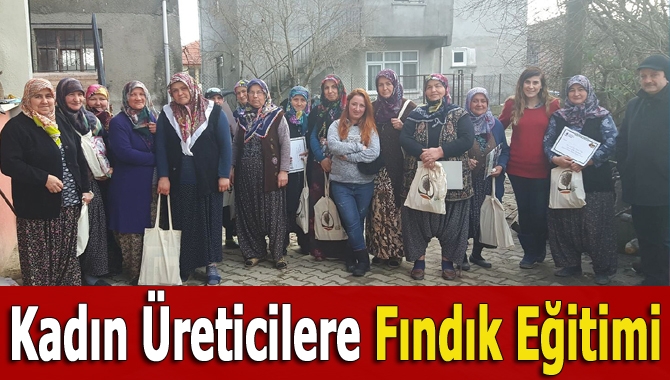 Ferrero Fındık ve Bayer ilaç firmasından gelen 3 ziraat mühendisi,