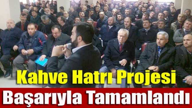 Büyükşehir Belediyesi tarafından yapılan vektör mücadelesi Kahve Hatrı toplantıları başarı