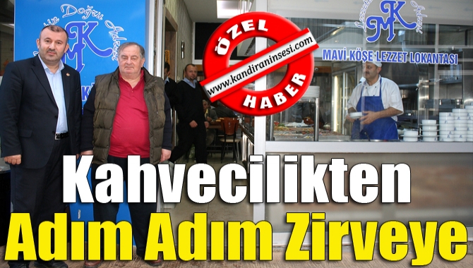 Kandıra’nın başarılı esnaflarından Mavi Köşe Lezzet Lokantası’nın sahibi Metin Kulaç,