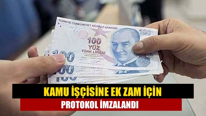 Kamuda çalışan 700 bine yakın işçiye yapılacak yüzde 2,5 oranındaki