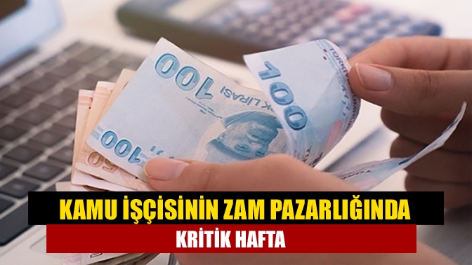 Kamudaki 700 binden fazla işçiyi ilgilendiren sözleşme görüşmelerinde, hükümetin, yeni