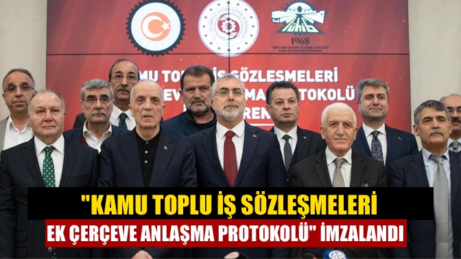 Çalışma ve Sosyal Güvenlik Bakanlığı koordinasyonunda, TÜRK-İŞ ve HAK-İŞ ile