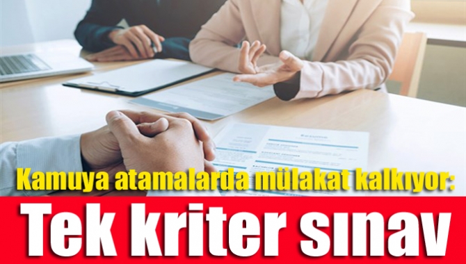 İnsan Hakları Eylem Planı’na göre kamu görevine ilk defa yapılacak