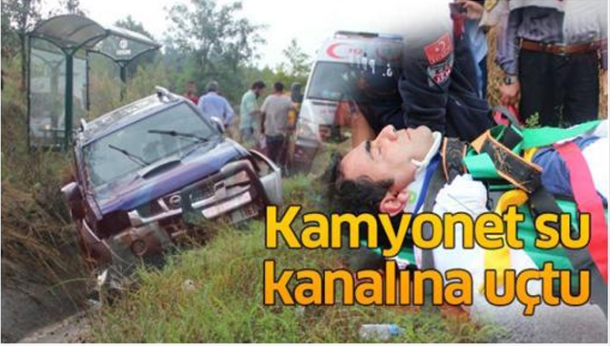 İzmit-Kandıra yolu üzerinde meydana gelen feci trafik kazasında, kontrolden çıkan