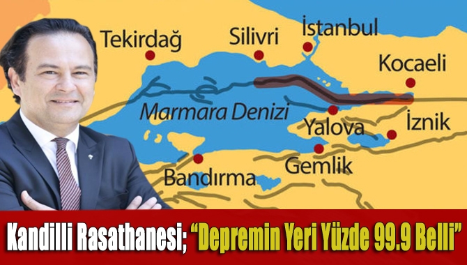 Kandilli Rasathanesi Müdürü Haluk Özener, beklenen Marmara depremi ile ilgili
