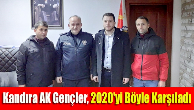 2019 yılının son saatlerinde Kandıra İlçe Gençlik Kolları Başkanı Ömer