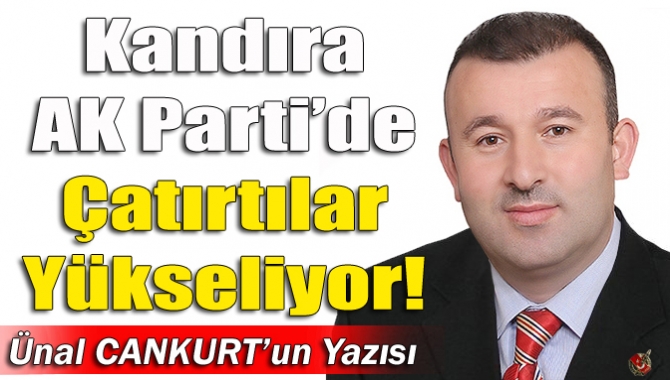 Kandıra Belediye Başkanı Ünal Köken’in Umre’ye gitmesiyle birlikte Kandıra’da çatırtılar