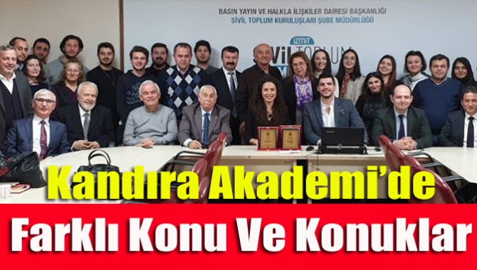 Av. Abdurrahman Kaymak’ın başkanlığını yaptığı Kocaeli Kandıralılar Derneğinin düzenlediği Kandıra