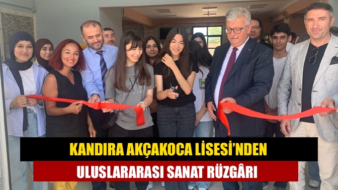 Akçakoca Anadolu Lisesi’nin “Yaza Merhaba” sergisine 32 ülkeden 80 sanatçı