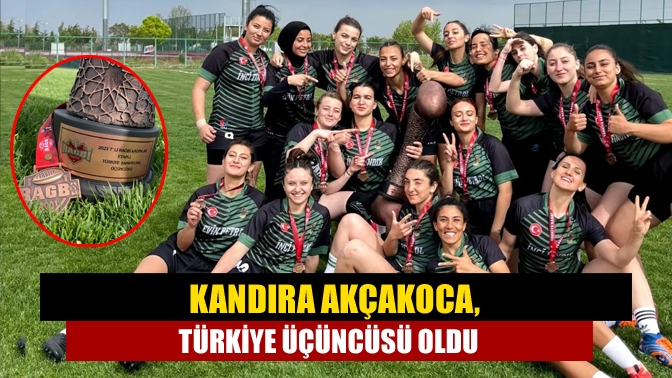 Kandıra Akçakoca Anadolu Lisesi Spor Kulübü, 7'li Ragbi Türkiye Şampiyonası'nda