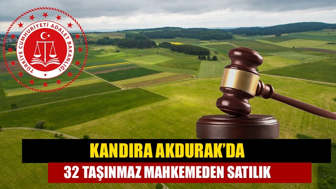 Kandıra Sulh Hukuk Mahkemesi tarafından Kandıra Akdurak Mah.de 389 m²’lik