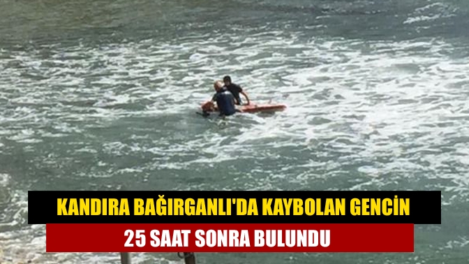 Kandıra’da dün sabah yüzmek için girdiği denizde dalgalara kapılarak kaybolan