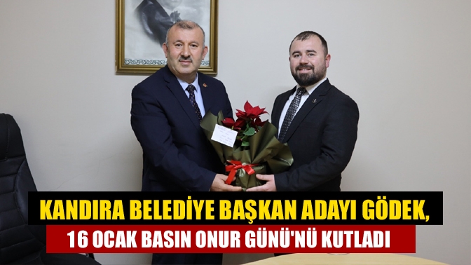 Yeni Refah Partisi Kandıra Belediye Başkan adayı Levent Gödek,16 Ocak