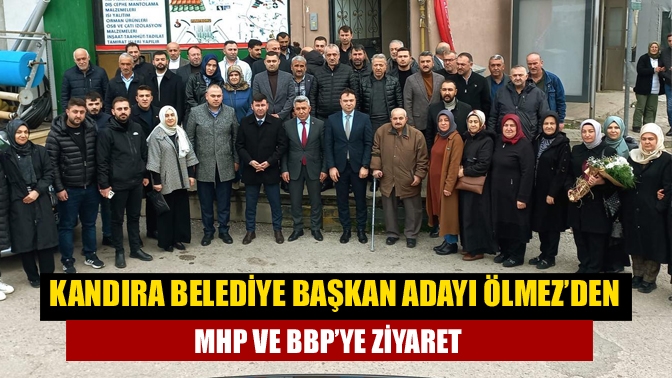AK Parti Kandıra Belediye Başkan Adayı Erol Ölmez, Kandıra Belediye