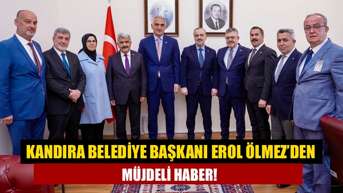 Kandıra, önemli bir yatırım için Bakanlık’tan müjdeli haber alan, Kandıra