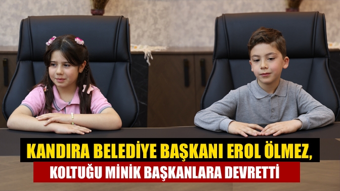 23 Nisan Ulusal Egemenlik ve Çocuk Bayramı’nda, Kandıra Belediye Başkanı