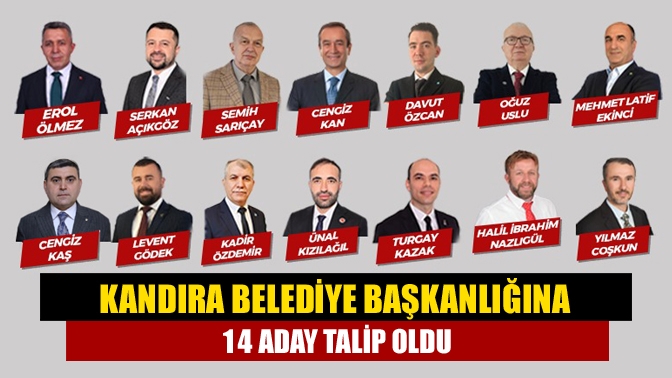 31 Mart tarihinde gerçekleşecek yerel seçime bir ay kaldı. Kandıra