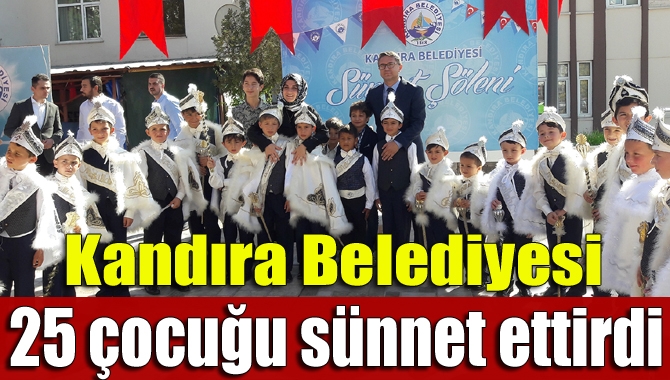 Kandıra Belediyesi 25 çocuğu M. Kazım Dinç Kandıra Devlet Hastanesi’nde