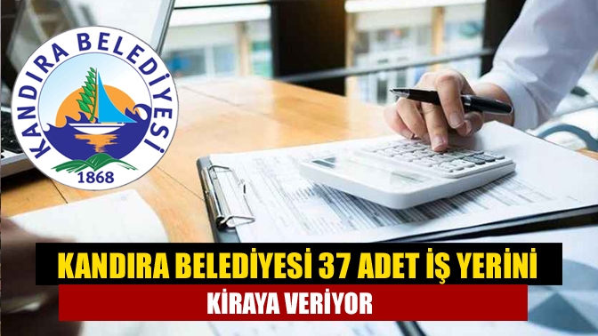 Kandıra Belediyesi aralarında sahil ve plajlardaki dükkanların da olduğu 37