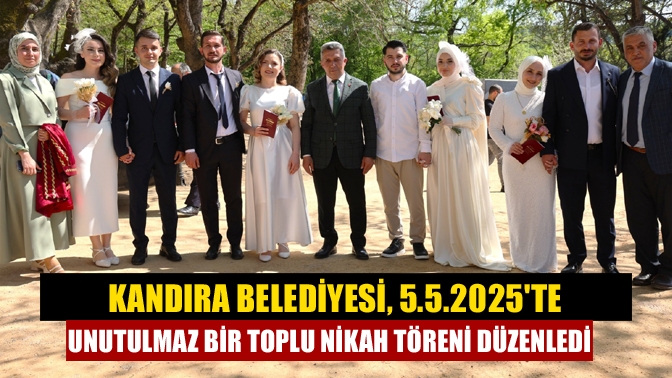 Kandıra Belediyesi, özel bir tarih olan 5.5.2025'te Seyrek Palamar Mesire