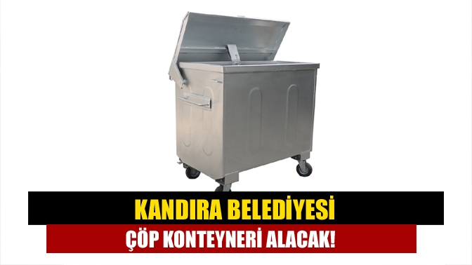 Kandıra Belediyesi tarafından 1. 770 lt Düz Kapaklı Sıcak Daldırma