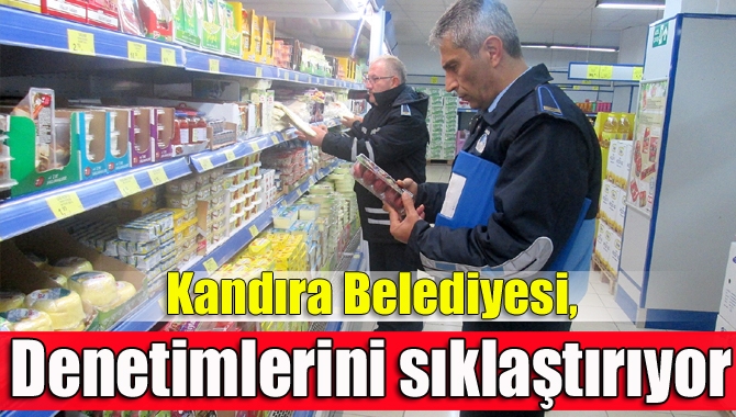 Kandıra Belediyesi Zabıta Müdürlüğü ve Ruhsat Denetim Şefliği ekipleri yaklaşan