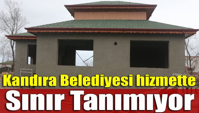 Kandıra Belediyesi Fen İşleri Müdürlüğü ekipleri ilçedeki çalışmalarını tüm hızıyla