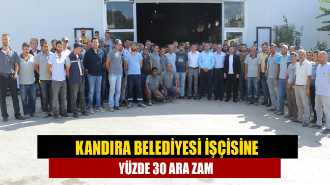 Kocaeli Büyükşehir Belediyesinin asgari ücrete yapılan yüzde 30’luk ara zammı