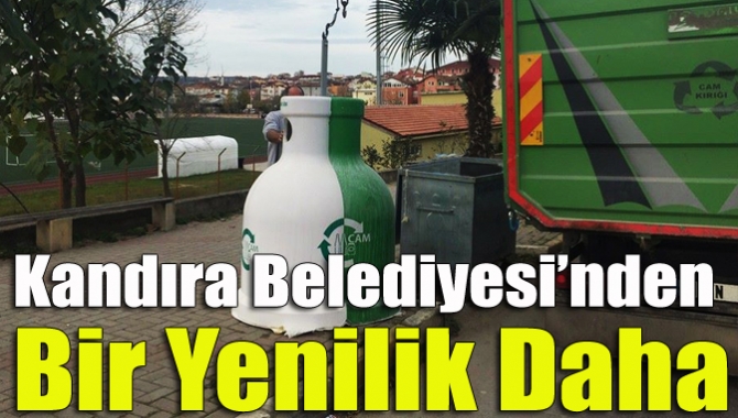 Kandıra Belediyesi geri dönüşüme yönelik bir çalışma başlattı ve ilçenin