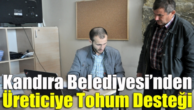Kandıra Belediyesi, Kocaeli Büyükşehir Belediyesi’nin destekleriyle üreticilere tohum dağıtımı yapıyor.