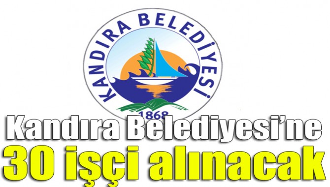 İŞKUR toplum yararına çalışma programı kapsamında Kandıra Belediyesi’nde çalıştırılmak üzere