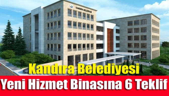 Kandıra Belediye hizmet binasının ikmal ihalesi yapıldı. Altı firmanın katıldığı