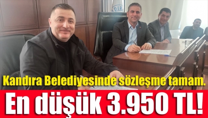 Kandıra Belediyesi ile Hizmet-İş Sendikası arasında KHK ile kadroya geçen