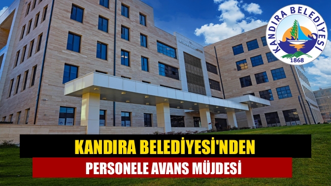 Kandıra Belediyesi Ramazan Bayramı’ndan önce personele 10 bin TL'lik avans