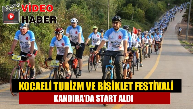 Kocaeli Turizm ve Bisiklet Festivali’nin ilk gününde bisikletliler Kandıra'nın incisi