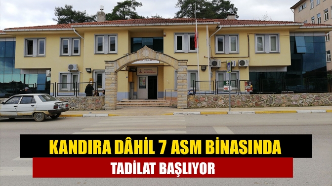 Kocaeli İl Sağlık Müdürlüğü, aile sağlığı merkezi binalarının tadilatı ve