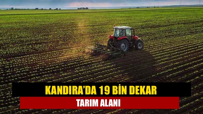 Kocaeli’nin en büyük tarım alanı Kandıra’da bulunuyor. Kandıra’da geçtiğimiz yıllarda