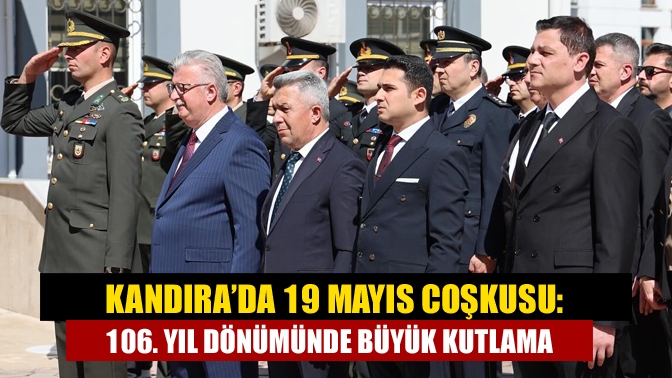 Kandıra'da 19 Mayıs Atatürk'ü Anma Gençlik ve Spor Bayramı, coşkulu
