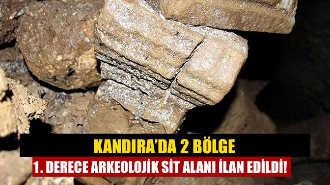 Kandıra’da çeşitli tarihi eserlerin bulunduğu iki bölge  1. Derece