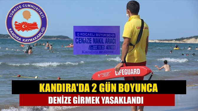 Kandıra'da olumsuz hava şartları nedeniyle 9 Eylül Cumartesi ve 10