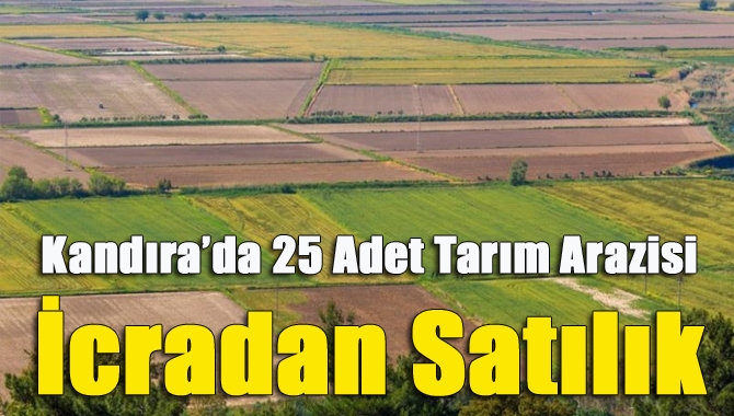 Kocaeli İcra Dairesi Kandıra Satış Memurluğu tarafından bir ihale ilanı