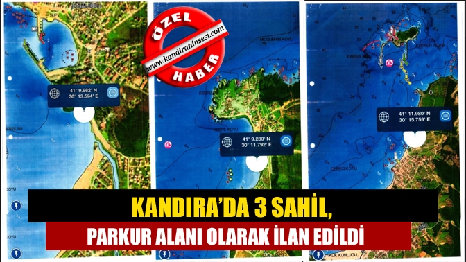 Kandıra Kaymakamlığı tarafından ilçe kıyılarında günübirlik gezi teknesi ve turizm