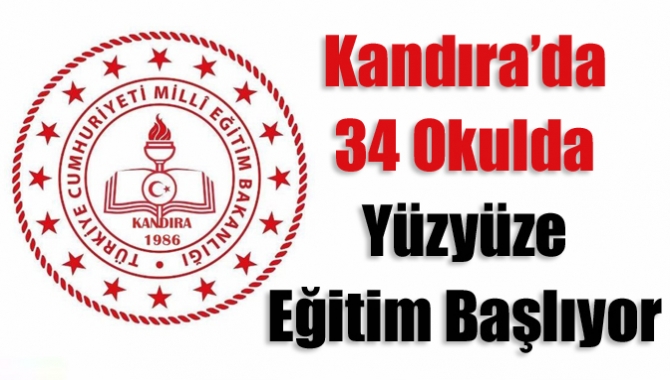 Kandıra'da birleştirilmiş sınıflı ilkokullar, anaokulları, köy ve seyrek nüfuslu yerleşim