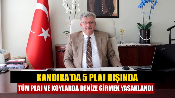 Kocaeli'nin Karadeniz'e kıyısı bulunan Kandıra ilçesinde, olumsuz hava şartları nedeniyle