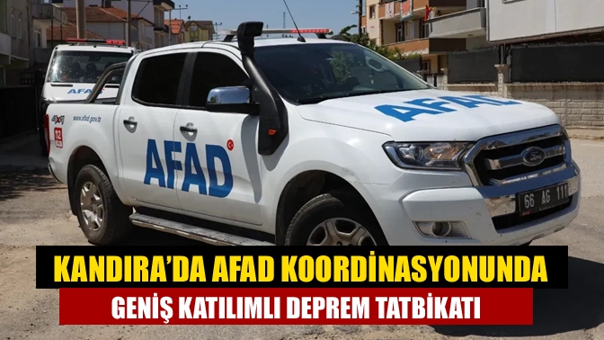 AFAD koordinasyonunda Kandıra’da gerçekleştirilen deprem tatbikatında, 6.0 büyüklüğündeki senaryo deprem