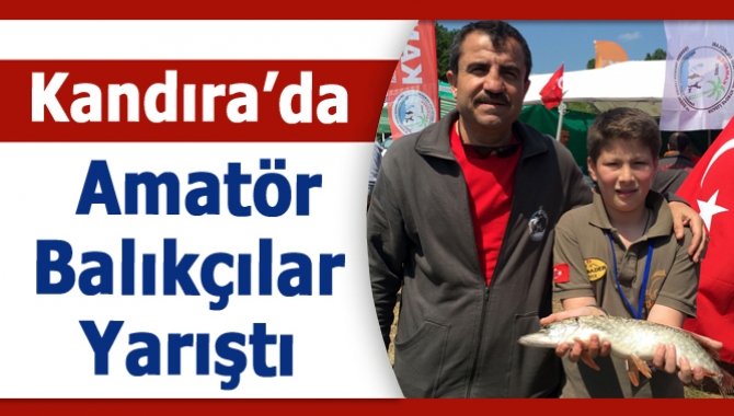 Kocaeli'deki Kandıra Kaymaz Göleti'nde bu yıl 9'uncusu düzenlenen "Ulusal Turna