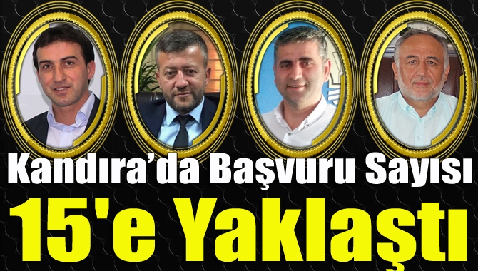 16 Kasım Cuma günü sona erecek olan aday adaylık sürecinde